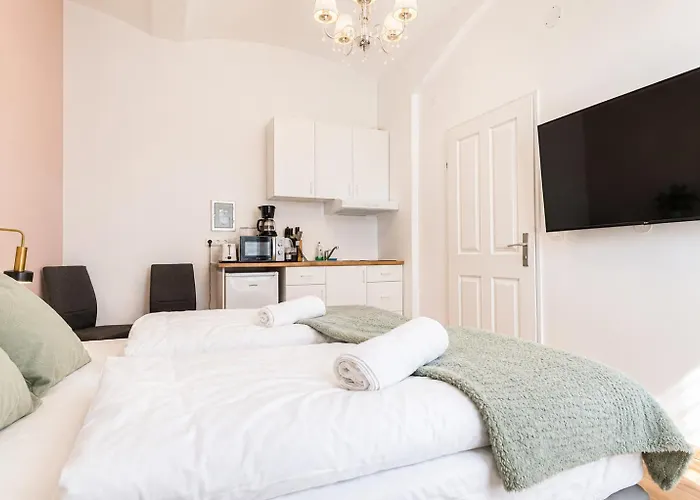 Apartment Queen Bed With Kitchen Vienna